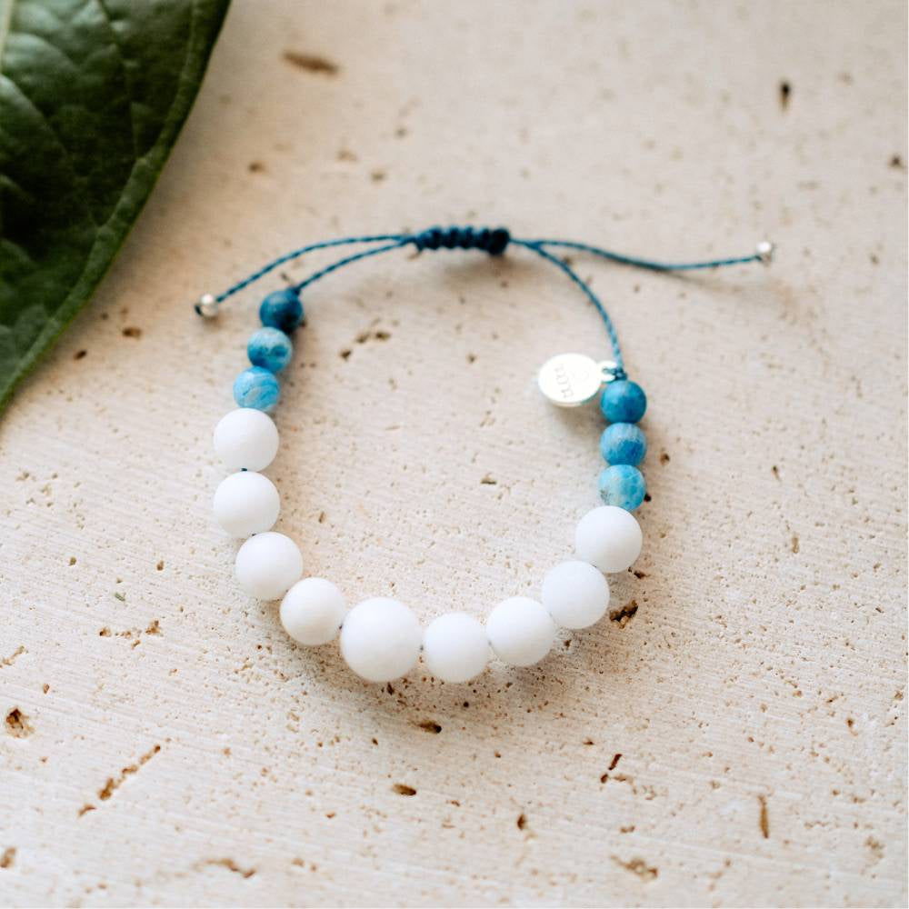 Armband ReMinder ENTSPANNUNG | white