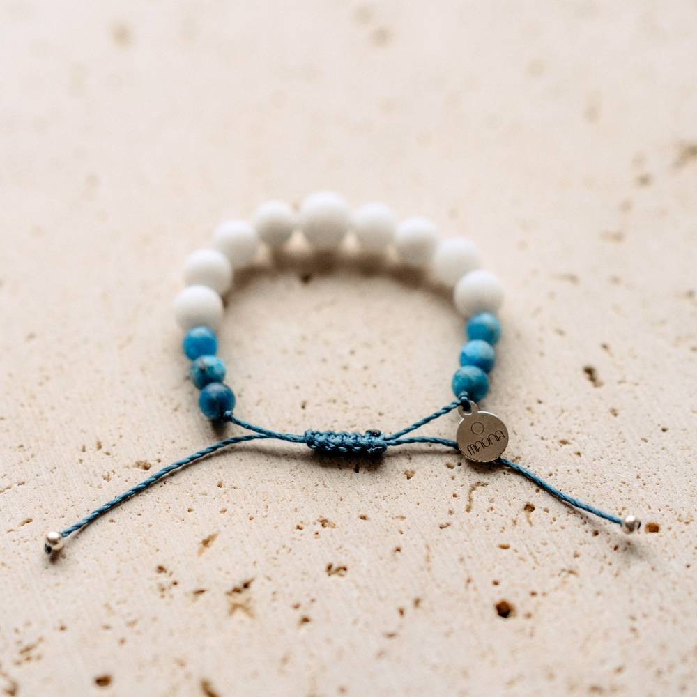 Armband ReMinder ENTSPANNUNG | white