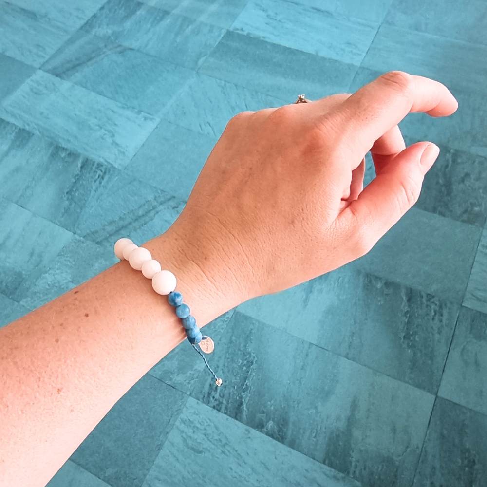 Armband ReMinder POSITIVE WAHRNEHMUNG | white